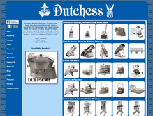 Tablet Screenshot of dutchessbakers.com